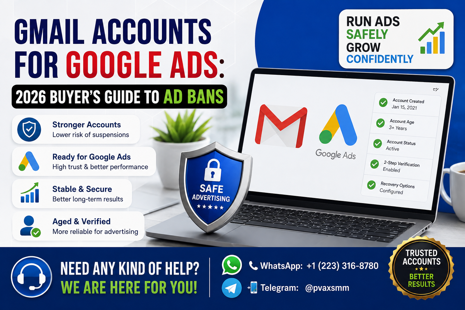Gmail Account Decides Your Google Ads Account's Fate